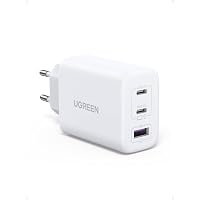 UGREEN Zapix 65W Caricatore USB C Caricabatterie 3 Porte 2 Type C e 1 A PD 3.0 PPS