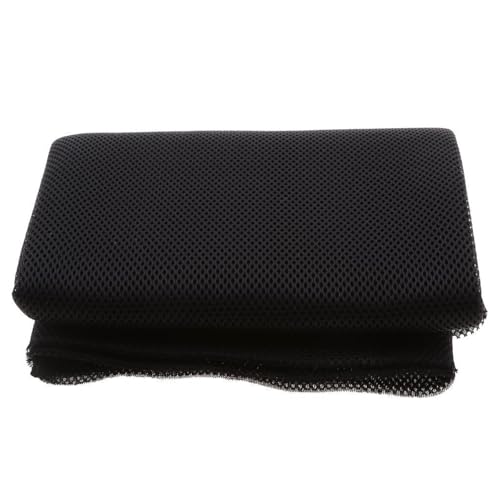 Tissu de grille de haut-parleur 140x50cm maille blanche pour stéréo