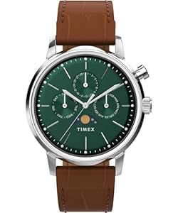 Timex Marlin Moon Phase 40mm Watch