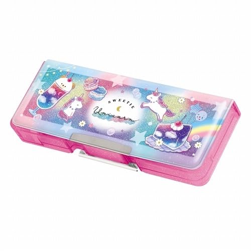 Amazon.co.jp: コンパクト両面開きペンケース SWEETIE UNICORN