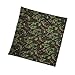 tomvorks Camouflage Lightweight Portable Tent Tarp, UV Proof Rain Shelter for Camping, Traveling, Fishing and Outdoor Activities, Nylon Fabric, 3 Sizes (2x2m / 6.56x6.56ft)