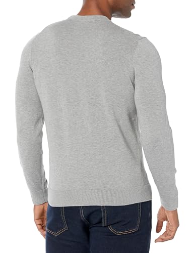 Image of HUGO Men's Small Woven Label Cotton Sweater