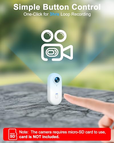 Image of Dog & Cat Camera Collar with Phone APP,1080P HD Video Recording,Easy to Check Videos on APP, M-Size Cordless Dog Collar Cameras,Rechargeable Pet POV Cam
