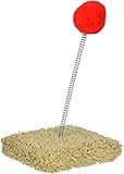 North American Pet Classy Kitty 13.5' Kitty Spring Toy 5.5x13.5x7 (Colors may Vary)