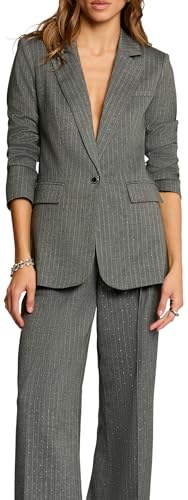 Blazer femme Morgan veste de costume cintrée noire chic 252-veper.f tailleur moderne
