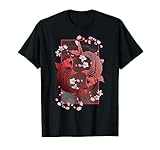 Divertido regalo japonés Otaku Koi Carp Nishikigoi Fish Cherry Camiseta