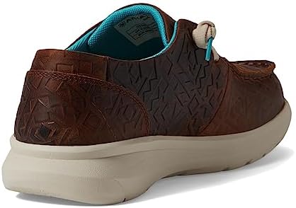ARIAT Women's Hilo Sneaker, Brown Blanket Emboss, 8.5 | Image 4