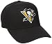NHL Pittsburgh Penguins Basics Structured Adjustable Cap, One Size, Black
