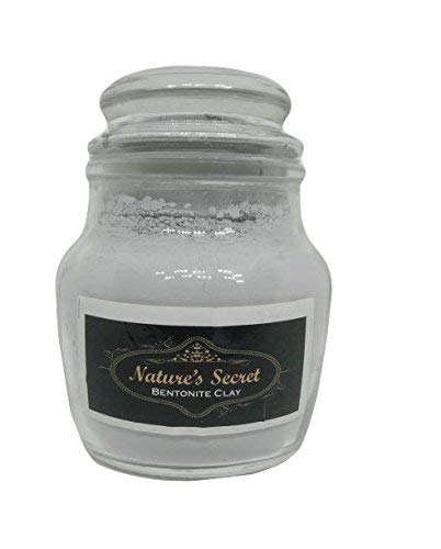 Nature's Secret Bentonite Clay Powder Organic. Use for Clay Mask Detox Etc. Healing Detoxifying Useful on Oily Skin. Cosmetic-grade. (100 gm) (Grey)