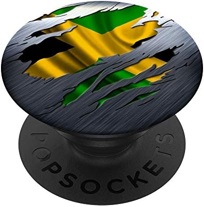 JAMAICA Jamaican Flag PopSockets PopGrip: Swappable Grip for Phones & Tablets