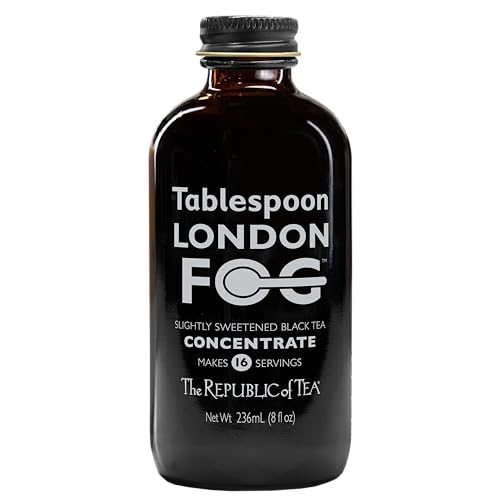 The Republic of Tea – Tablespoon London Fog, Black Tea Concentrate, 8 fl oz -16 Servings