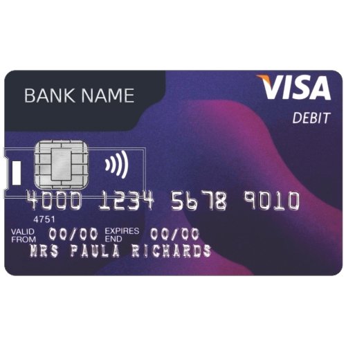 Printland 8GB Credit Card Bank Card Shape USB Flash Drive Pen Drive Memory Stick Pendrive