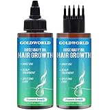 Rosemary Oil for Hair Growth,2x120ml Diluted Rosemary Oil and Hair Serum for Dry Damaged Hair,Proven Hair Loss Treatment & Hair Thickening Products