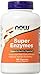 NOW Foods Super Enzymes, 180 Capsules