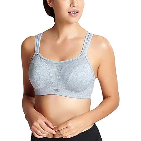 Panache High Impact Underwire Sports Bra, Grey Marl Cover