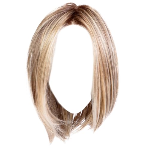 Raquel Welch Cruise Control Mid-Length Pageboy Bob Hand-Tied Wig by Hairuwear, Average Cap - RL16/22 Iced Sweet Cream