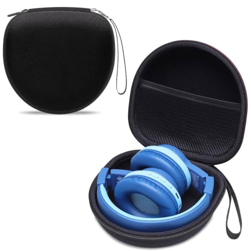XANAD Tasche für Universal Klappbare Kopfhörer Kinder (Schwarz)
