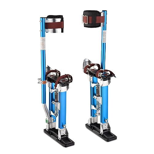 Yescom Drywall Stilts 16 - 24 Adjustable Aluminum Drywall Tools with