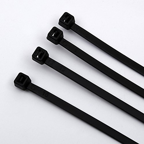 Yardwe 250 Pezzi Nero Nylon Fascette per Cablaggio...
