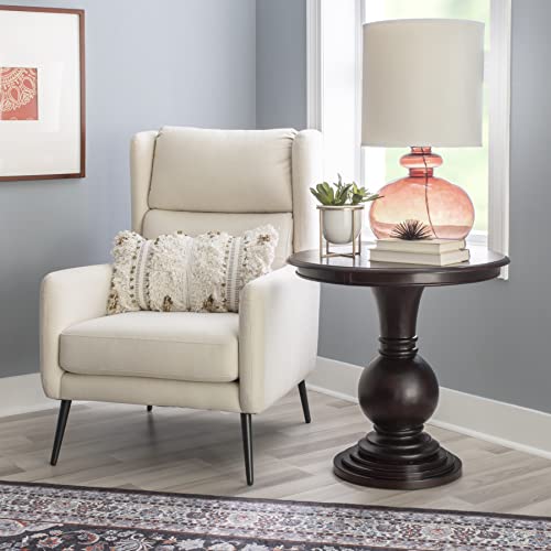 Powell 809-350 Espresso Round Accent Table 26"L X 26"W X 26"H #TOP1
