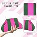 Imagen de Augesak Pochette de punto a rayas para mujer