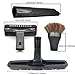 EZ SPARES 4Pcs Vacuum Attachments Compatible with Rainbow Cleaner Vacuum Horsehair Brush,Dusting Floor Brush Tools,Cleaning Wand Accessories,Vacuum Attachments Crevice Tool Kit