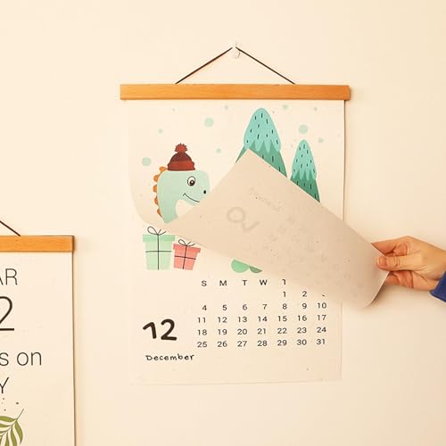 Magnetic Frame - Magnetic Poster Frame, Wooden Wall Frame for Posters | Natural Teak Poster Hanger, Minimalist Wall Art Display, Adjustable Poster Hanger for Artwork - Image 8