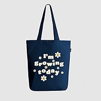 Vista 19 de Ecoright - Bolsa de mano para mujer con cremallera, bolsa de mano pequeña, bolsa de lona, bolsa de algodón reutilizable para playa, comestibles