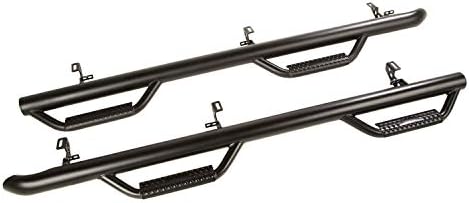 Rugged Ridge 11596.04 Spartan Nerf Bar Kit, Textured Black; 18-Cu...
