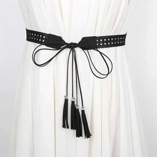 Hollow Lace Belt for Women with Skirt Fashionable All-Match Tassel Decoration Waist Chain Dress Waist Accessories3