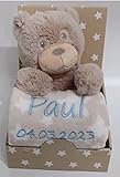 Kuschelige Babydecke mit Namen