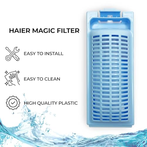 Image of Magic Filter /Round Filter /Lint Filter for Washing Machine /Dust Filter /Lint Filter /Waste Collector /Drain Jali for Washing Machine (HAIER 15.6 Filter Pack of 1)