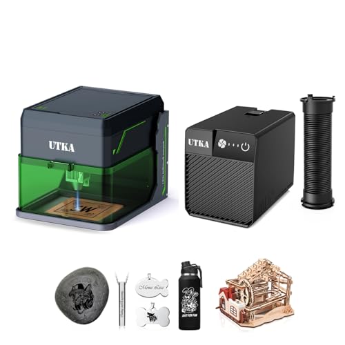 UTKA A1 5W Mini Laser Engraver,High Speed 8000mm/min Laser