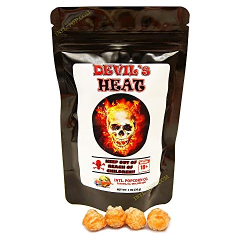 DEVIL'S HEAT Challenge • Made with the Hottest Pepper on Earth! • Popcorn Challenge! New! Spicy Food Challenge! Can You Finish the Bag? Cover