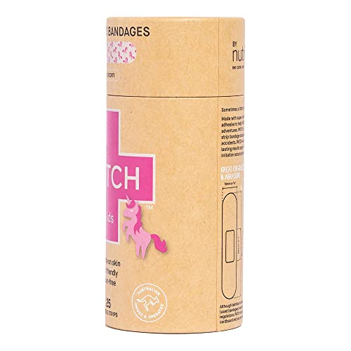 Patch Kids Kid Design (Unicorn) Bamboo Adhesive Bandage Sterile .75 X 3" 75 Per Box #TOP4