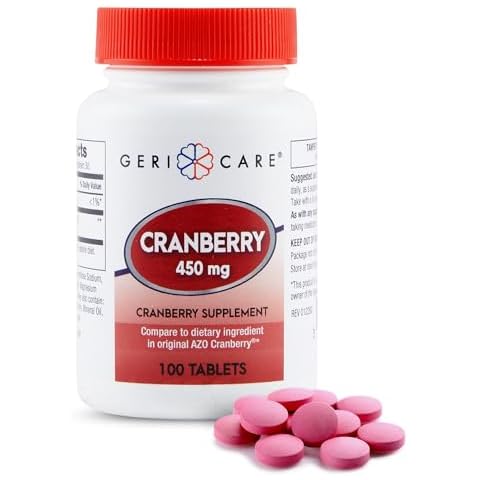 GeriCare Cranberry Supplement Cover