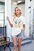 67 Shirt for Women I Survived 67 Days of School Shirts Last Day of School Teacher Shirt Six Seven School Clothes White
