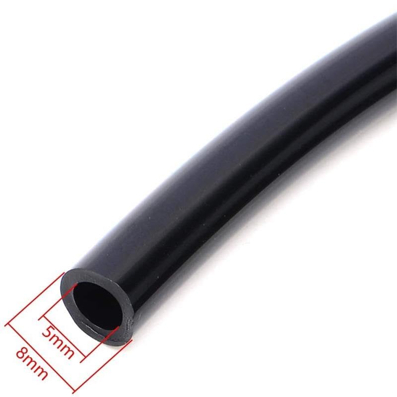 flexiable rubber Nitrile Rubber Fuel Tube Petrol Diesel Oil Line Hose Pipe 5mm 8mm gas Tube Motorcycle Accessory 1 meter Fuel tube Hose Line Petrol Pipe drain elastic (Color : Blue)