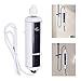Produktbild Elektrischer Durchlauferhitzer Dusche Badezimmer Mini Durchlauferhitzer Elektrisch Warmwasserbereiter mit LED-Anzeige Und Duschkopf (3500W)