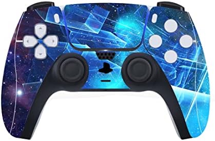PlayVital for ps5 Skin - Digital Edition Console Full Set Vinyl Decal Sticker, Cover Skin Accessories for ps5 Controller & Charging Station & Media Remote & Headset -Multidimensional Galaxy — view 3