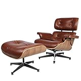 Bestellen Sie online mit sicherer Lieferung. Premium-Reproduktion Mid-Century Lounge Chair & Ottoman