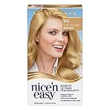 Clairol Nice'n Easy Permanent Hair Dye, 9G Light Golden Blonde Hair Color, 1 Count