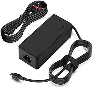 65W USB-C Laptop Charger Power Adapter for Lenovo ThinkPad T14 T15 T480 T480s T490 T490s T580 T590 E14 E15 E480 E490 X13 X280 X380 X390 Chromebook C330 S330 100e 300e 500e Yoga Type C Power Supply