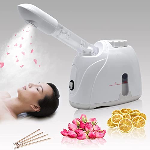 Image of Facial Steamer K-33S for Face, Nose and Cough Steam Vaporizer, Nozzle Inhaler, Facial Sauna, and Facial Steamer Machine for Adults, Kids, Men and Women Multipurpose Steamer