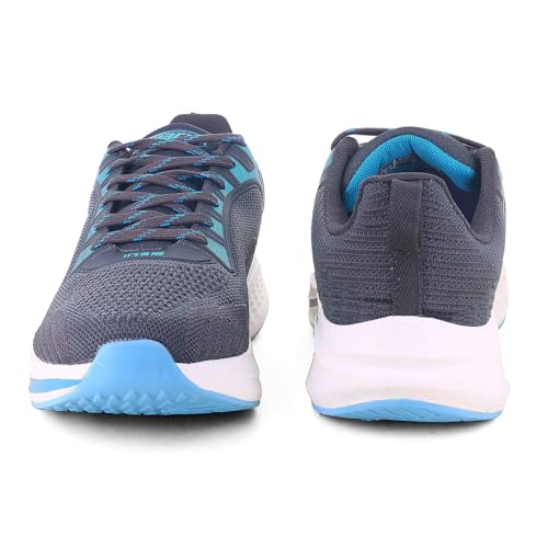 Image of SPARX Sports Running Shoes for Men - Lightweight Breathable Lace-Up Athletic Shoes with Cushioned Comfort, Shock Absorption, Durable Grip, Flexible Sole & Everyday Walking Performance