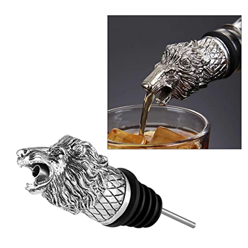 5 Peças de Cabeça de Animal - de Servir Vinho, Rolha de Garrafa de Vinho para Utensílios