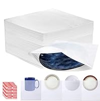 100 Stück Luftpolsterfolie Schaumstoffverpackung für Umzugskartons - Schaumfolie für Umzug, Lagerung, Geschirr, Gläser, und Weinflaschen (30x30cm)