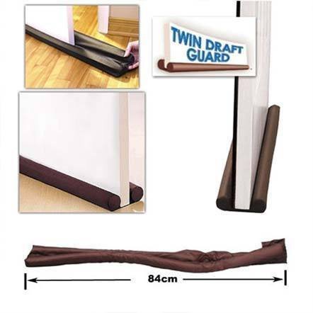 PEARL ACE Twin Door Draft Guard. Stop Unwanted Light and Stop Escaping of Cool Air from Air Conditioner Split Or Window. 1