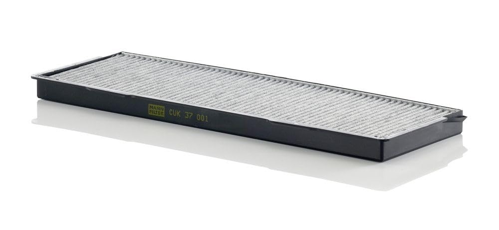 MANN-FILTER CUK 37 001 Cabin Air Filter - Pollen Filter with Activated Carbon - for Trucks + Buses