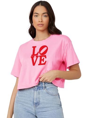 Image of KOTTY Women's Letter Print Oversized Fit T-Shirt